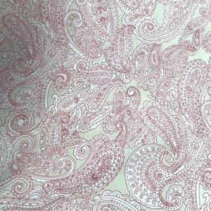 Vintage Ralph Lauren queen pink paisley sheet set